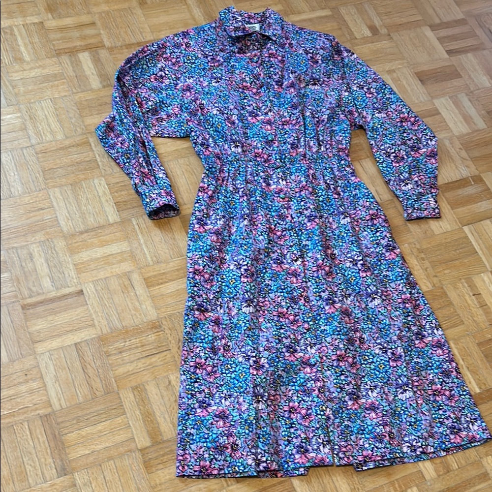 Liberty of London Floral Long Sleeve Dress